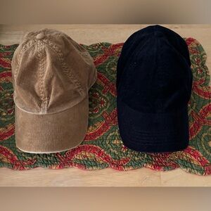 🧢 🧢 2/$18 🧢🧢 GAP Men’s Corduroy Baseball Caps in Tan and Black, One Size